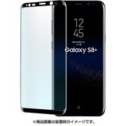 3Dセラミックファイバーガラス0.26mm Galaxy S8 Plusケース BK