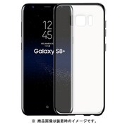 Glitter Galaxy S8 ソフトケース Plus ガンBK
