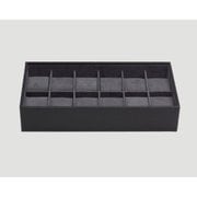 Stackable 12pcs Watch Tray Blk 309903