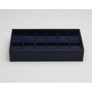Stackable 12pcs Watch Tray Nvy 309917