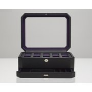 Windsor 10pc Watch Box w/ Draw Blk/Pur 458603
