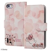 IJ-DP5MLC/MN016 [iPhone SE 5s 5 ディズニーキャラクター 手帳型ケース マグネット ミニーマウス 16]