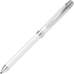 多機能ペン 2+1 RiDGE（ツープラスワンリッジ） ボールペン 0.5mm 細字 黒・赤 シャープペン 0.5mm パールホワイト BTHR-3SEF-PW