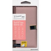 3080XPXZS [Xperia XZs/XZ 手帳横型ケース Viviana マグネット式 ライトピンク]