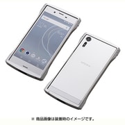 DCB-XZSCHASV [CLEAVE Aluminum Bumper Chrono for Xperia  XZs アルミバンパー ウォームシルバー]