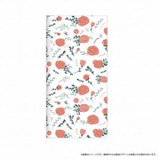 LP-XPXZSLD005 [Xperia XZs/XZ 薄型デザインPUレザーケース 「Design+」 Flower ローズ]