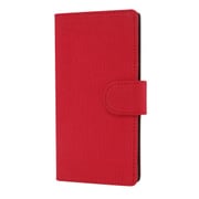 BL-PC03SO-RD [Xperia XZs/XZ用 帆布 手帳型 ケース レッド]