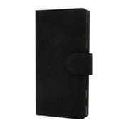 BL-PC03SO-BK [Xperia XZs/XZ用 帆布 手帳型 ケース ブラック]