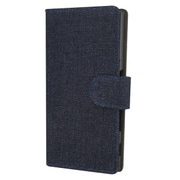 BL-PC03SO-DB [Xperia XZs/XZ用 帆布 手帳型 ケース デニム]