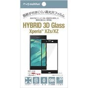 BL-PF08SO-BK [Xperia XZs/XZ用 液晶保護3Dガラス＆PET フィルム ブラックフレーム]