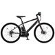 電動アシストスポーツタイプ自転車 ジェッター （フレームサイズ490mm） 700×38C 16.0Ah 外装8段変速 マットチャコールブラック BE-ELHC49B