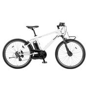 Hurryer(ハリヤ) 電動アシスト自転車 26型 外装7段変速 クリスタルホワイト BE-ELH242F