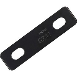 G241 [取付金具 黒 穴径：10mm サイズ：25×98mm]