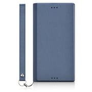 TR-XPXZS-FNS-HBL [Xperia XZ/Xperia XZs フリップケース ヘアラインブルー]