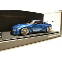 イグニッションモデル1/43 PANDEM R35 GT-R ブルーメタリック