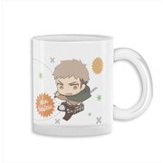 ぬいぐるみに 進撃の巨人 グラスマグカップ ジャン [キャラクターグッズ]