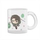 ぬいぐるみに 進撃の巨人 グラスマグカップ リヴァイ [キャラクターグッズ]