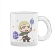 ぬいぐるみに 進撃の巨人 グラスマグカップ エルヴィン [キャラクターグッズ]