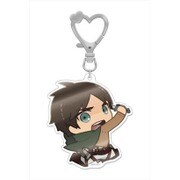 ぬいぐるみに 進撃の巨人 デカアクリルキーホルダー 1 エレン [キャラクターグッズ]