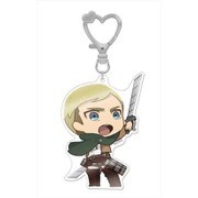 ぬいぐるみに 進撃の巨人 デカアクリルキーホルダー 6 エルヴィン [キャラクターグッズ]