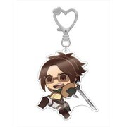 ぬいぐるみに 進撃の巨人 デカアクリルキーホルダー 7 ハンジ [キャラクターグッズ]