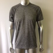 杢カラーTシャツ LLサイズ グレー 100-060