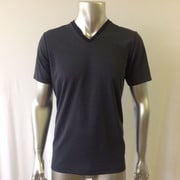 ボーダーVTシャツ Mサイズ ネイビー 100-063
