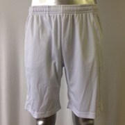 無地サイドメッシュハーフパンツ Lサイズ 白 100-066