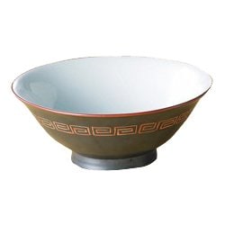 ラーメン鉢 黒釉