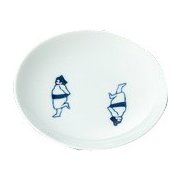 おすもうさん小皿 おセンチ