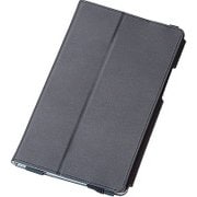dtab Compact d-01J ソフトレザーカバー 2アングル ブラック TBD-HW48APLFBK