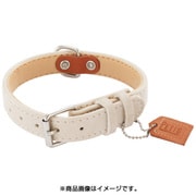 プレーン平首輪 21mm アイボリー
