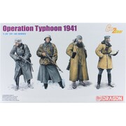 WWII ドイツ軍 冬季装備兵士フィギュアセット タイフーン作戦 ”モスクワへの攻略戦”1941 [1/35 ミリタリーシリーズ]