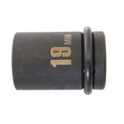 IMS-19S [薄口インパクトレンチソケット ショート 19mm]
