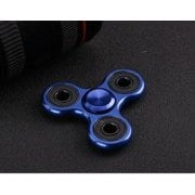 ハンドスピナー メタル ブルー
