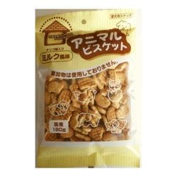 アニマルビスケット ミルク風味 [犬用おやつ 180g 保存料・着色料不使用 国産]