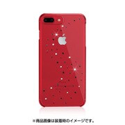 iPhone 7 Plus 対応 Milky Way クリアケース created with Swarovski Crystals フレイムデラックス