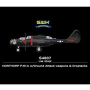 P-61A ブラックウィドウ ロケットランチャー付き [1/48 エアクラフトシリーズ]