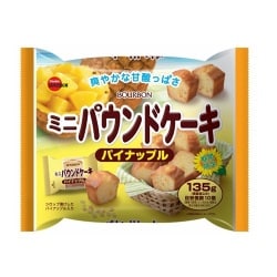 ヨドバシ Com ブルボン ミニパウンドケーキパイナップル 135g 通販 全品無料配達