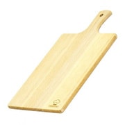 10478/043 [木製 カッティングボード 取手付 30cm(40cm)×21cm デリケイト]