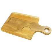 13202/050 [木製 スナックボード 26cm×15cm ココット用溝付き オーガニック]
