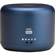 防水バッテリー ROOT CO. H2O WATER PROOF BATTERY IP65/6000mAh モバイルバッテリー ネイビー