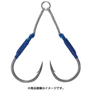 オーシャンワークス ツインアシストパワーラウンド ミディアム ＃1/0 [ルアー用フック]