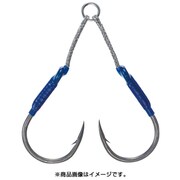 オーシャンワークス ツインアシストパワーラウンド ミディアム ＃2/0 [ルアー用フック]