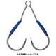 オーシャンワークス ツインアシストパワーラウンド ミディアム ＃3/0 [ルアー用フック]