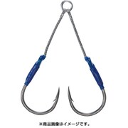 オーシャンワークス ツインアシストパワーラウンド ロング ＃2/0 [ルアー用フック]