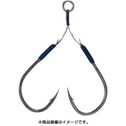 オーシャンワークス ツインアシストライトジグ ＃2/0-1.5 [ルアー用フック]