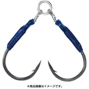 オーシャンワークス ツインアシストショアジギング EXショート ＃2 [ルアー用フック]