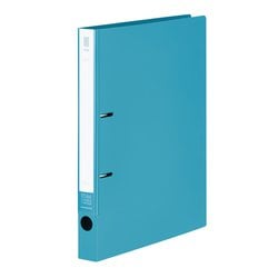 リングファイル NEOS A4縦 収容枚数220枚 ターコイズブルー フ-NE430NB