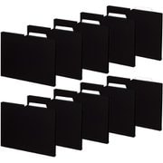 個別フォルダー NEOS A4マチ15mm幅 10冊 ブラック A4P-NEF15DX10